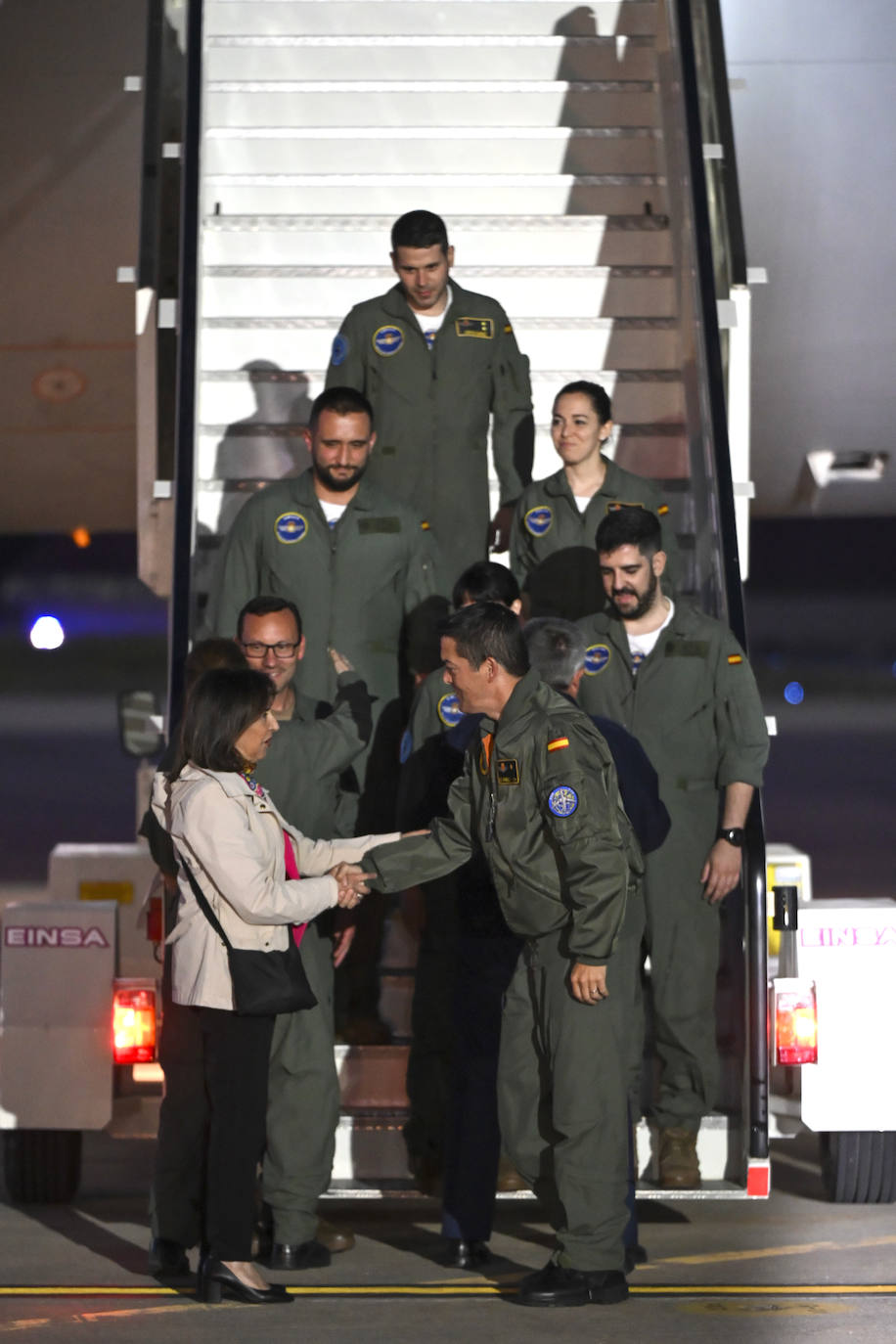 Aterriza en Loiu (Vizcaya) el avión militar medicalizado que ha repatriado al español Álex González desde Tailandia