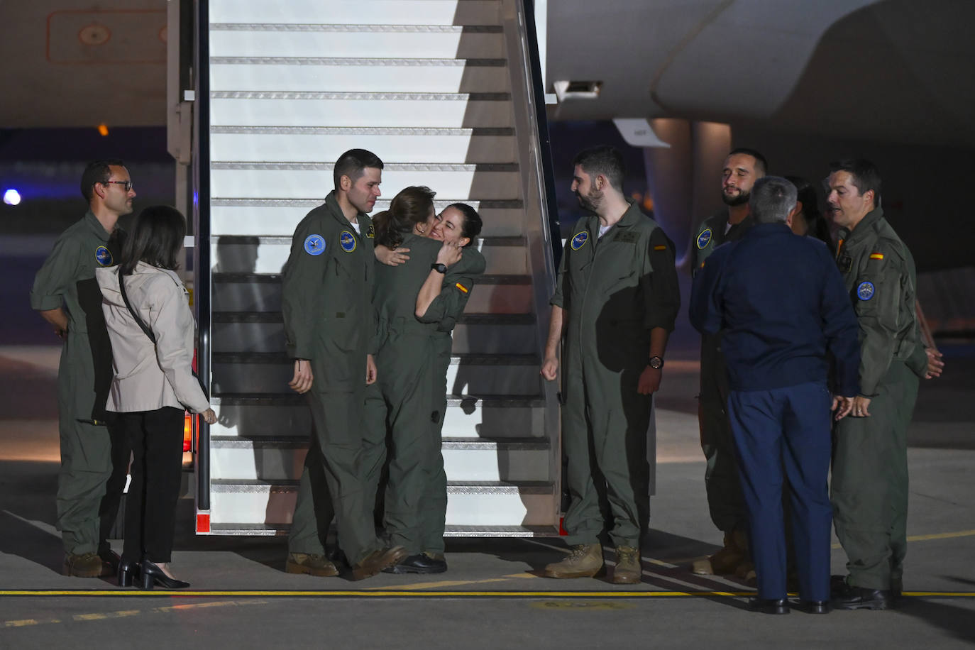 Aterriza en Loiu (Vizcaya) el avión militar medicalizado que ha repatriado al español Álex González desde Tailandia