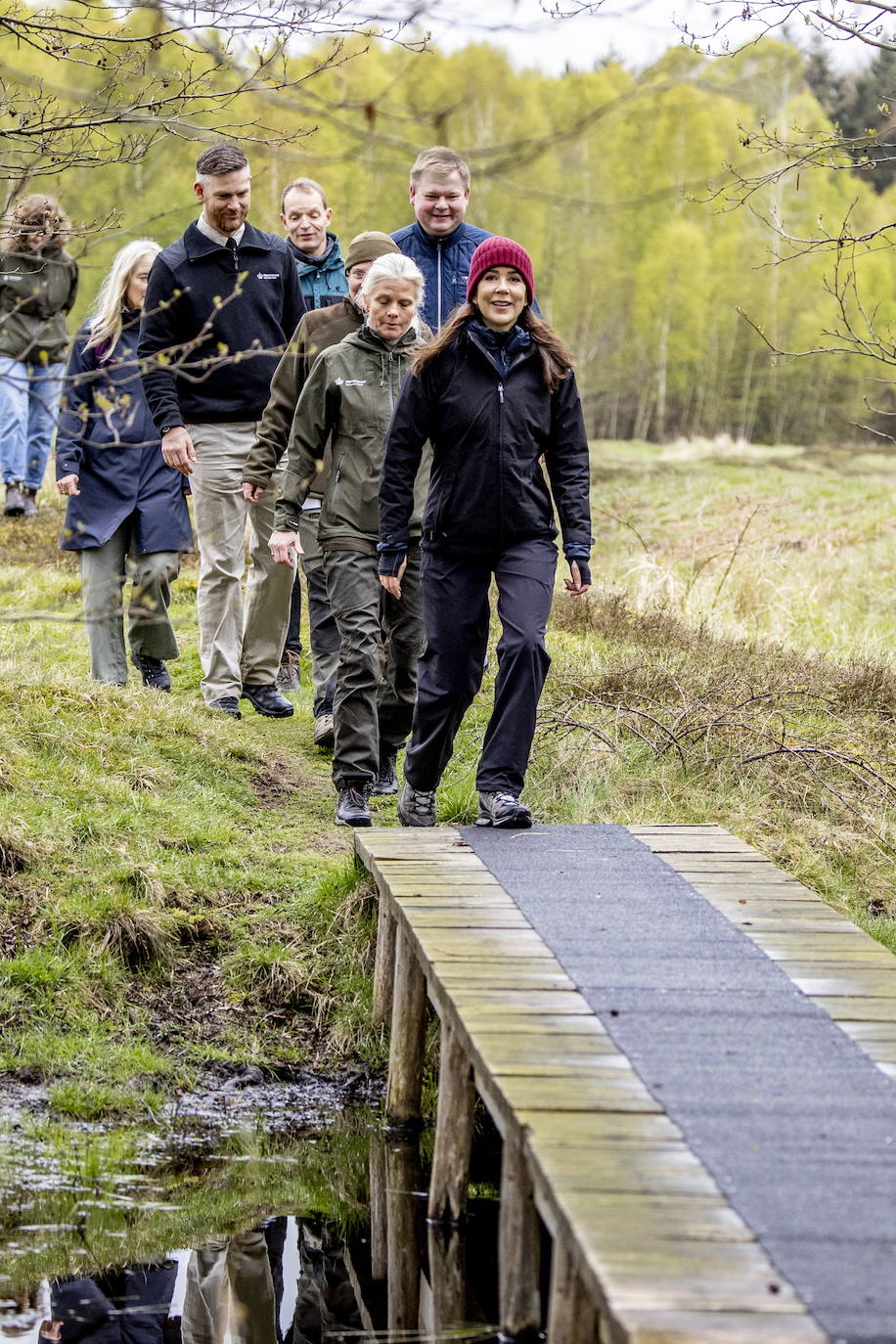 Mary de Dinamarca, de ruta por la naturaleza