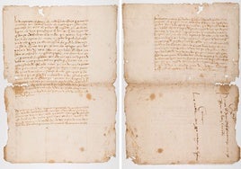 Imagen del manuscrito del 'Tirant lo Blanch', de Joanot Martorell.