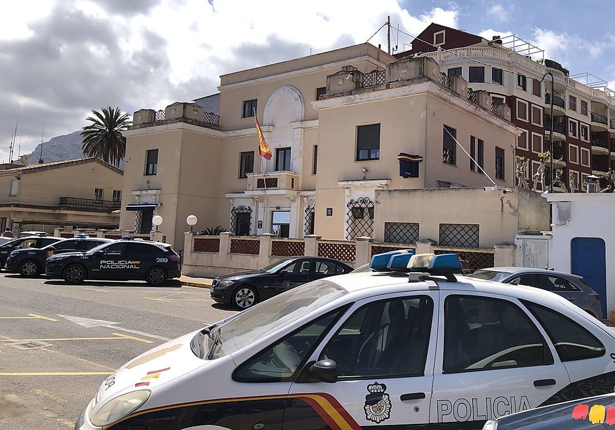 La comisaría de la Policía Nacional en Dénia.