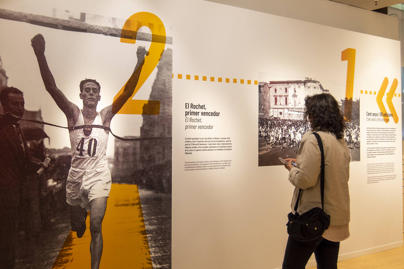 Presentación de la exposición de la Volta a Peu por su centenario