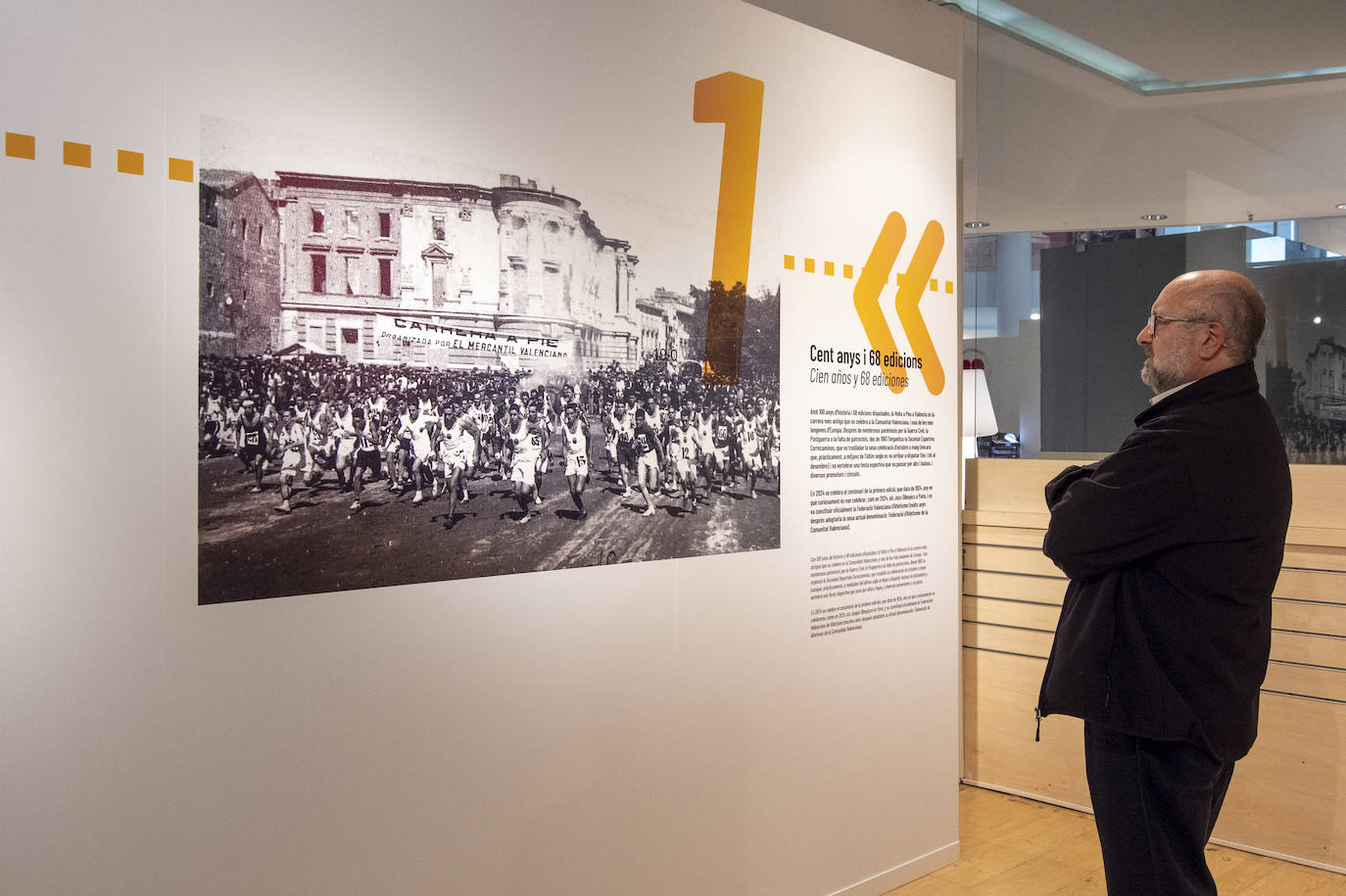 Presentación de la exposición de la Volta a Peu por su centenario