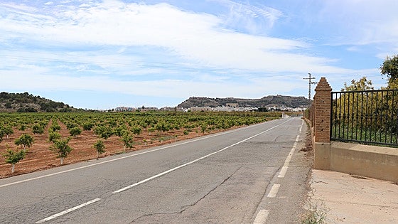 Mejoras en seguridad vial entre Sagunto y Faura con renovación de pavimento