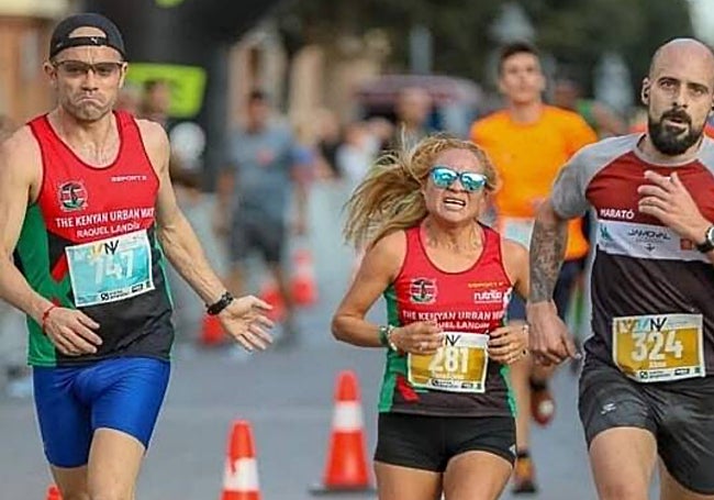 Representantes del The Kenyan Urban durante una carrera
