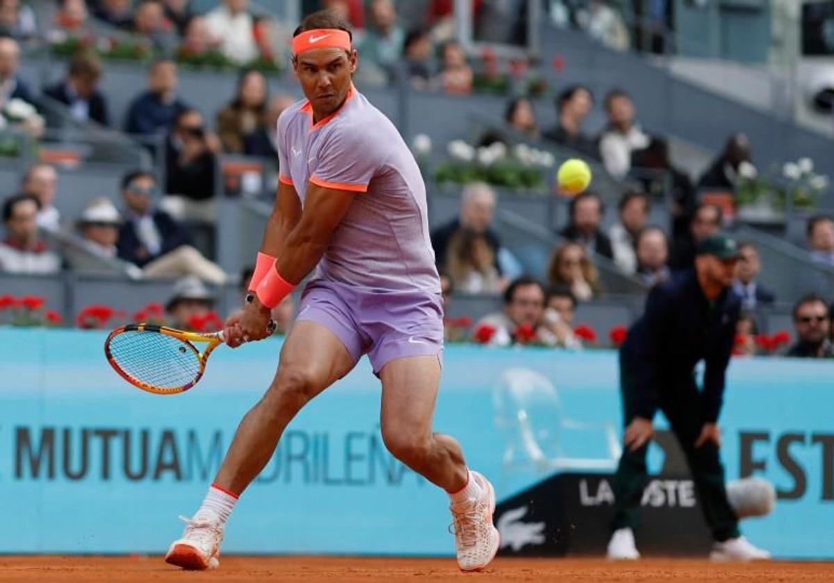 Cuándo y contra quién vuelve a jugar Nadal en el Mutua Madrid Open