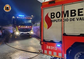 Vehículos del bomberos del Consorcio.