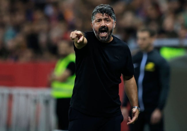 Genaro Gattuso, durante un partido de LaLiga.