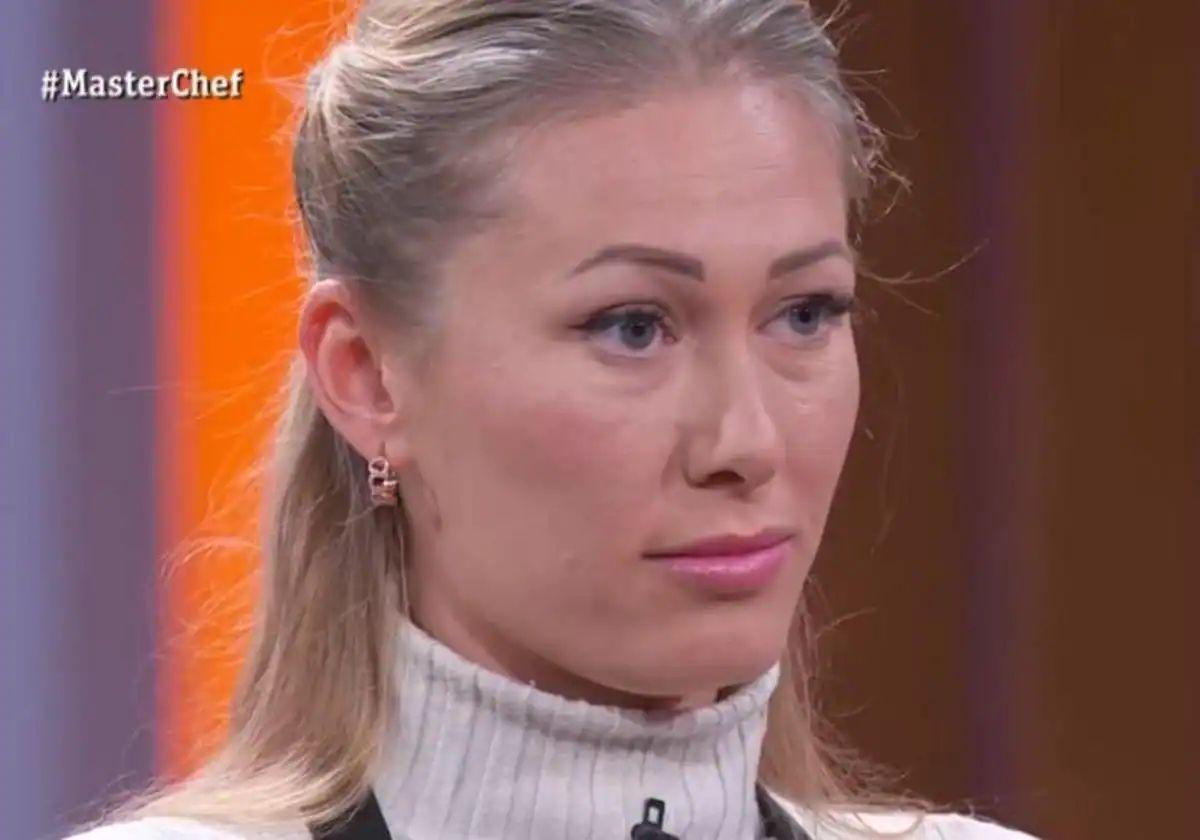 Tamara, durante una de sus intervenciones en 'Masterchef'