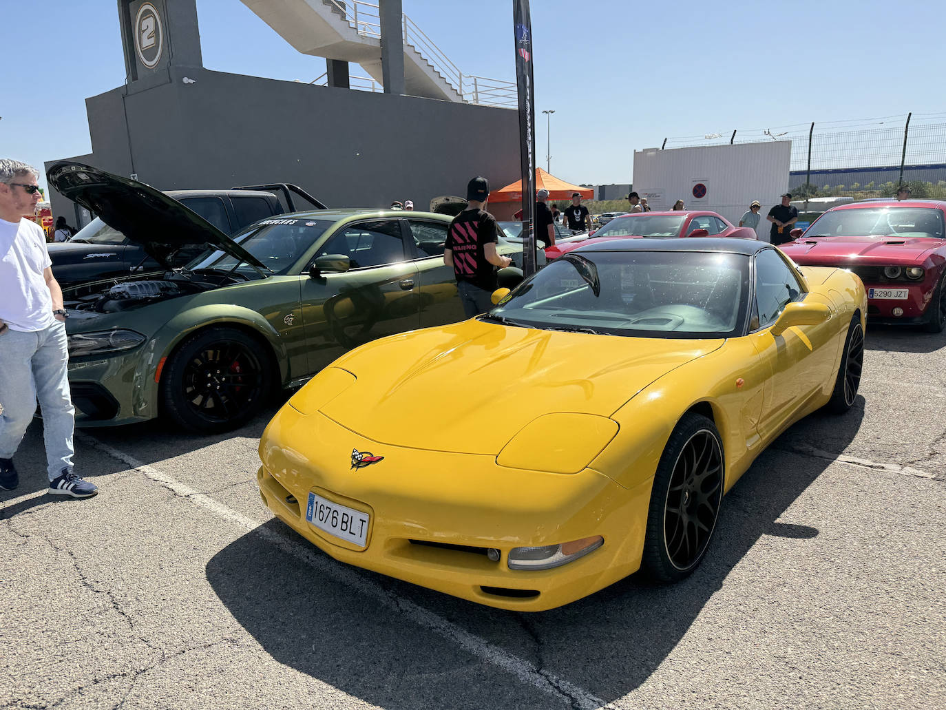 Los mejores coches americanos se citaron en el Circuit Ricardo Tormo