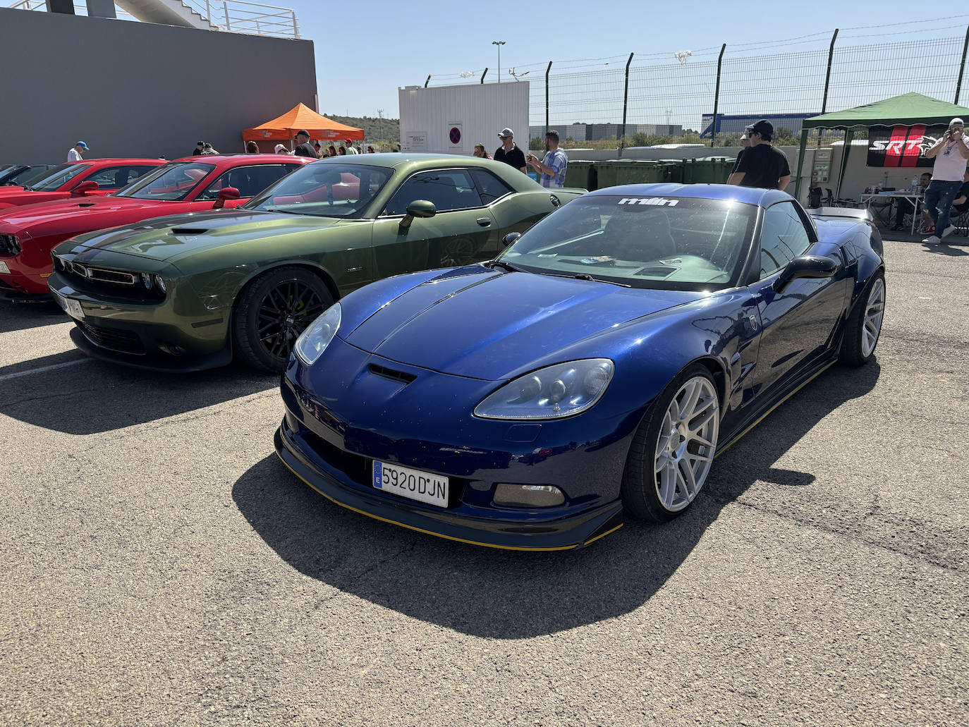 Los mejores coches americanos se citaron en el Circuit Ricardo Tormo