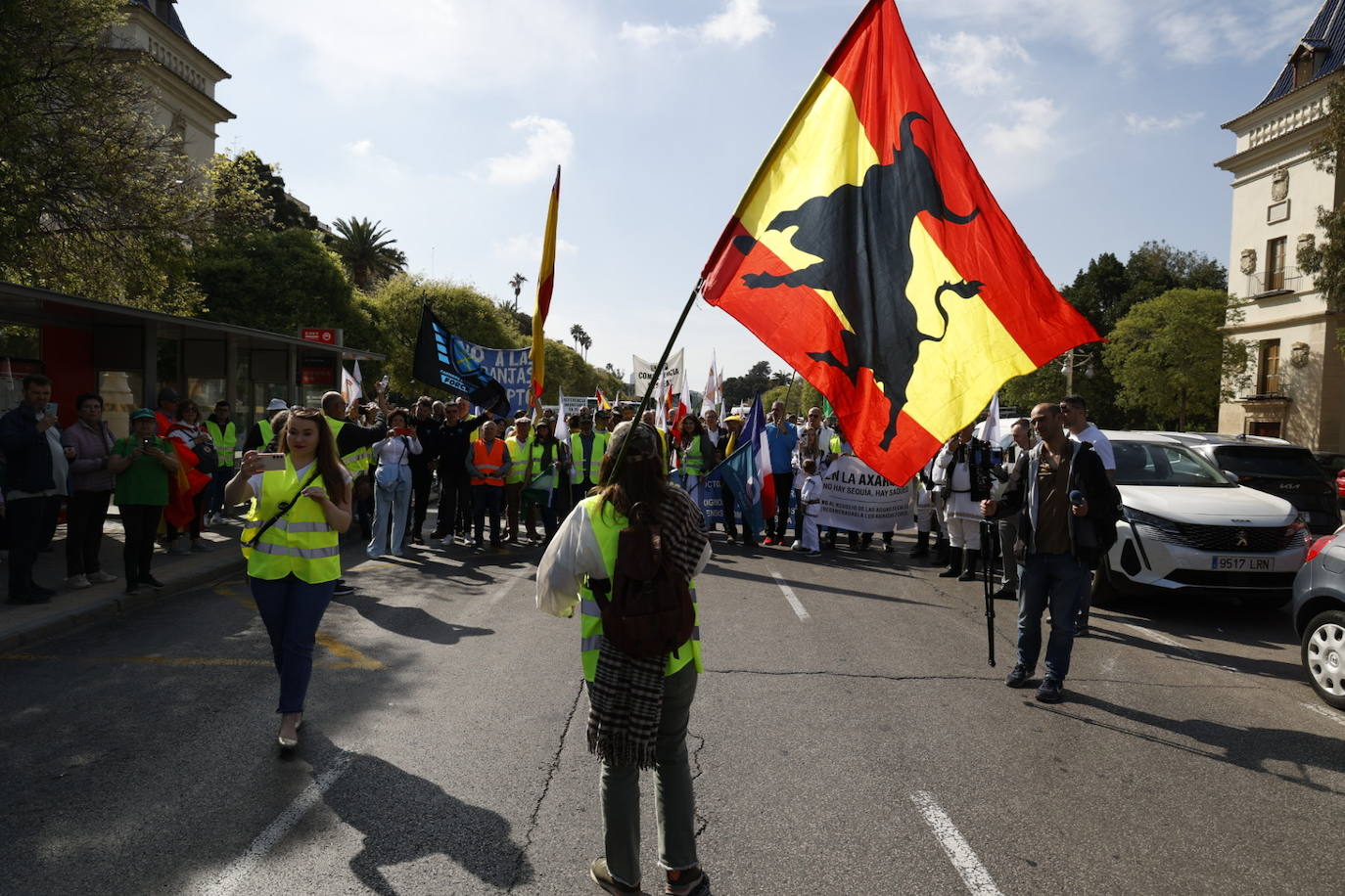 Fotos de la tractorada en Valencia