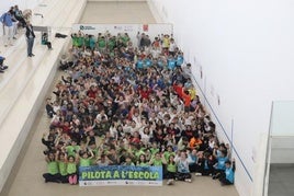 Encuentro de Pilota a l'Escola de Castellón.