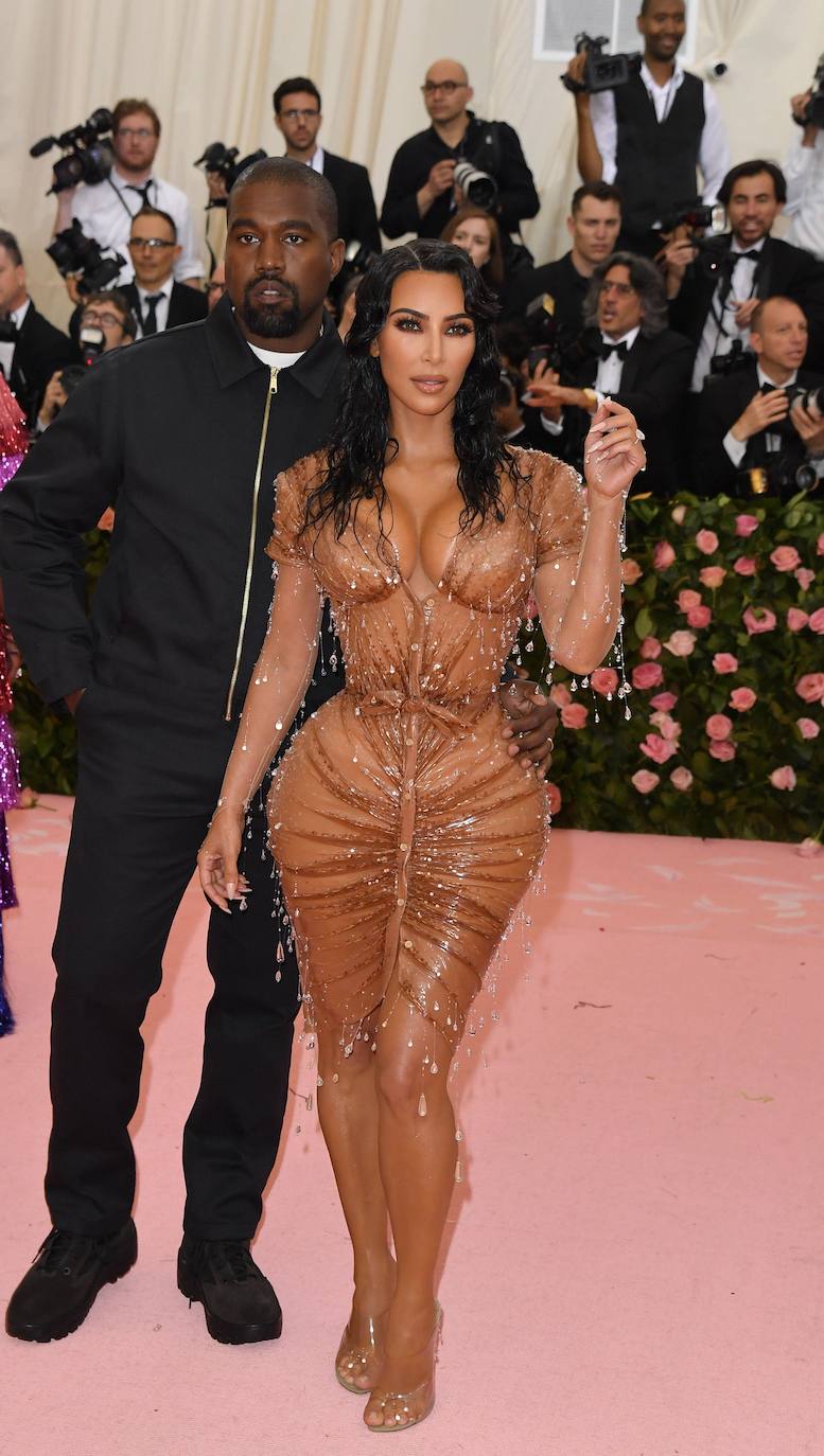 2019. Kim Kardashian y Kanye West