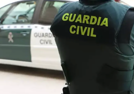 Actuación de la Guardia Civil.