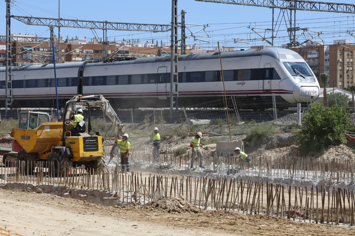 Así será el canal de acceso a Cercanías en Valencia