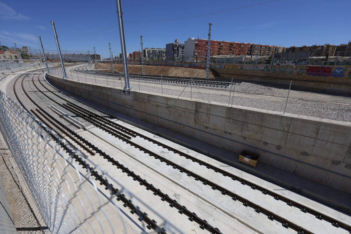 Así será el canal de acceso a Cercanías en Valencia