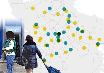 Las sucursales del BBVA -Sabadell: mapa de la OPA hostil en Valencia