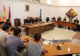 Reunión de la Xarxa d'Alcaldes de la Marina Alta, en una foto de archivo.