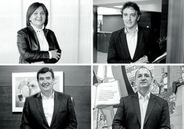 Isabel Bonig, Francesc Colomer, Fernando Giner y Rubén Martínez Dalmau.
