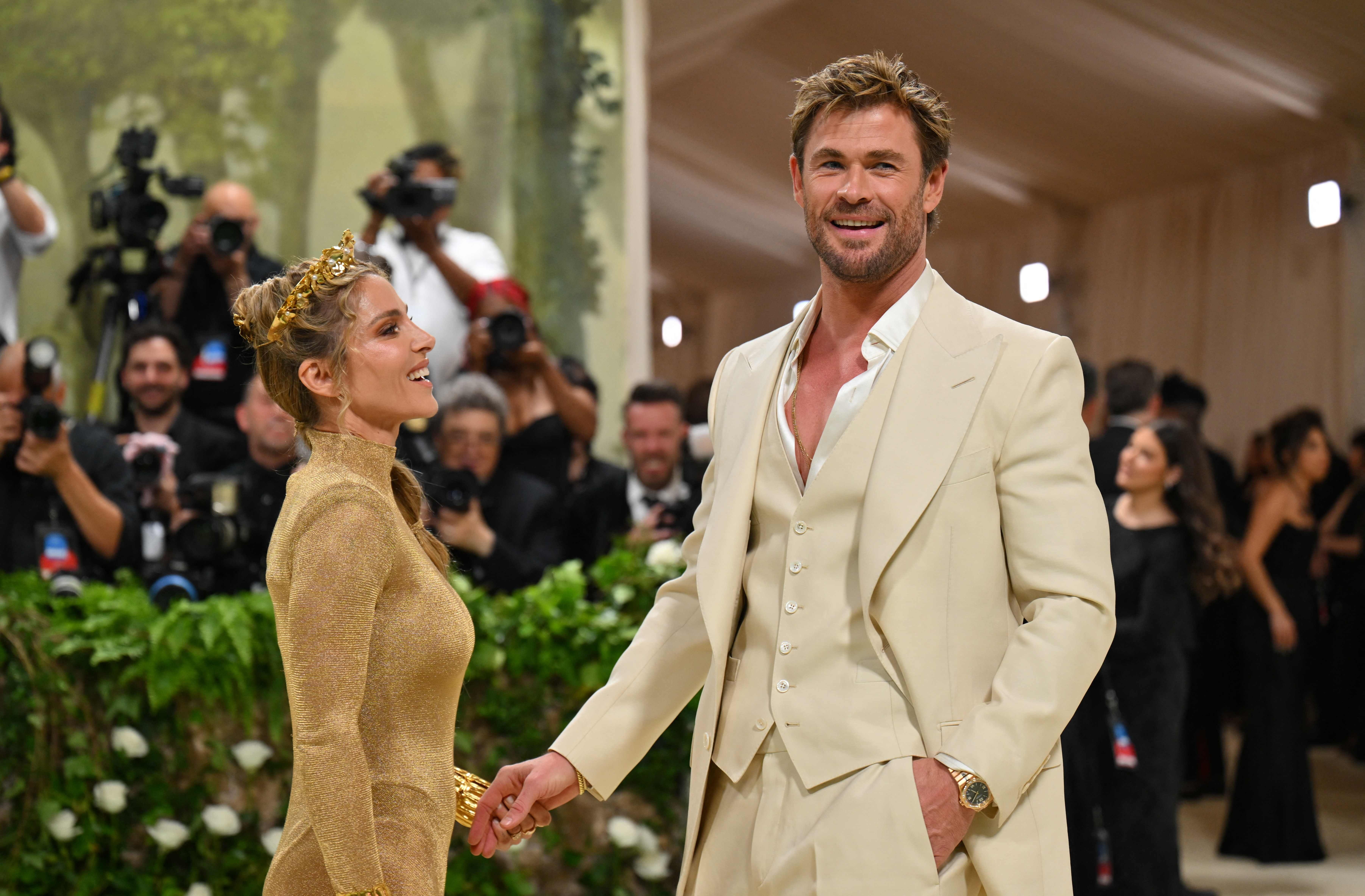 Chris Hemsworth y Elsa Pataky