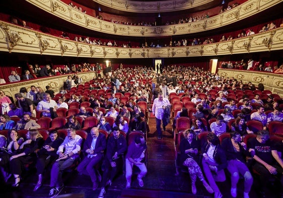 Una de las galas de los premios de las artes escénicas valencianas.