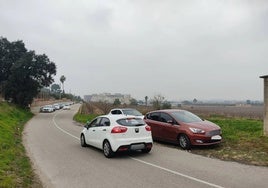 Zona trasera del hospital donde se han valorado los terrenos.