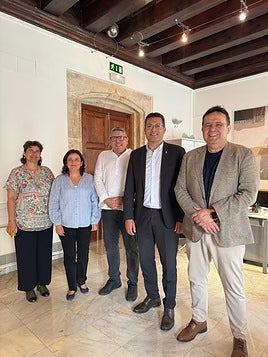 Reunión con el diputado de Fondos Europeos.