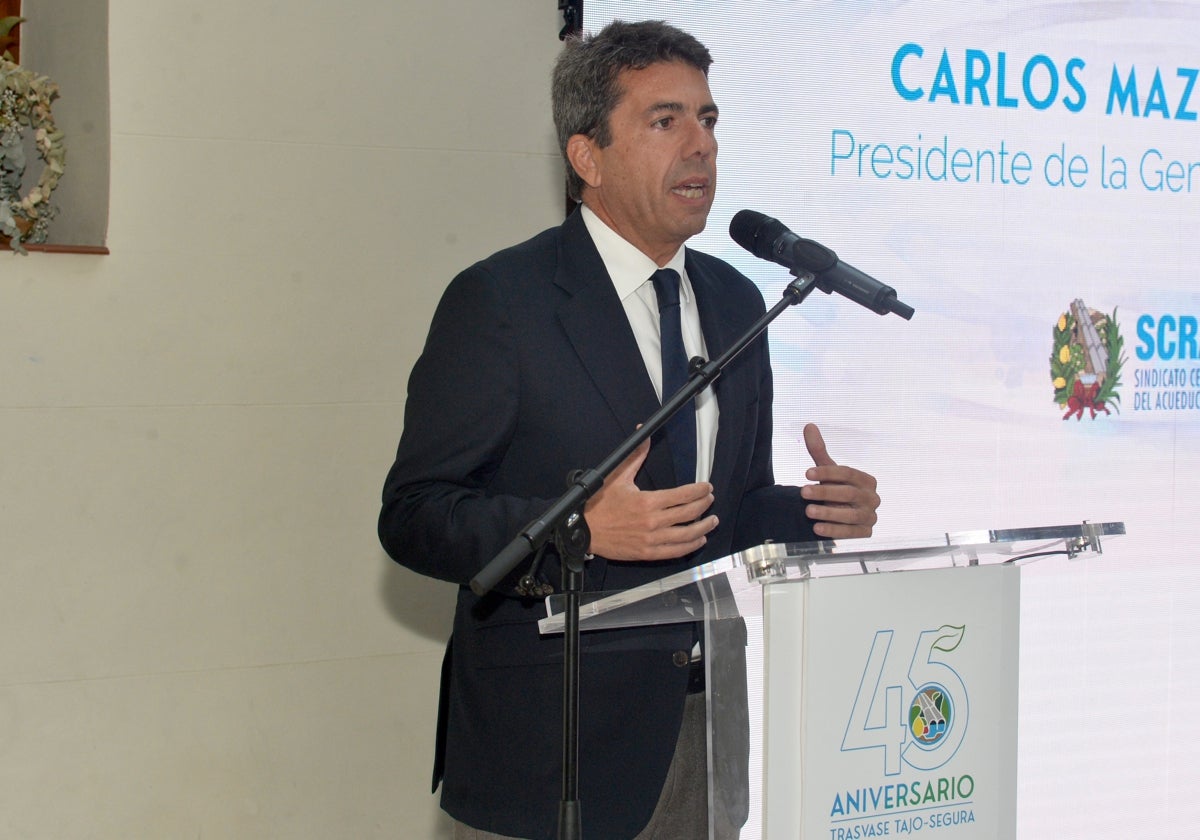 El president Carlos Mazón.