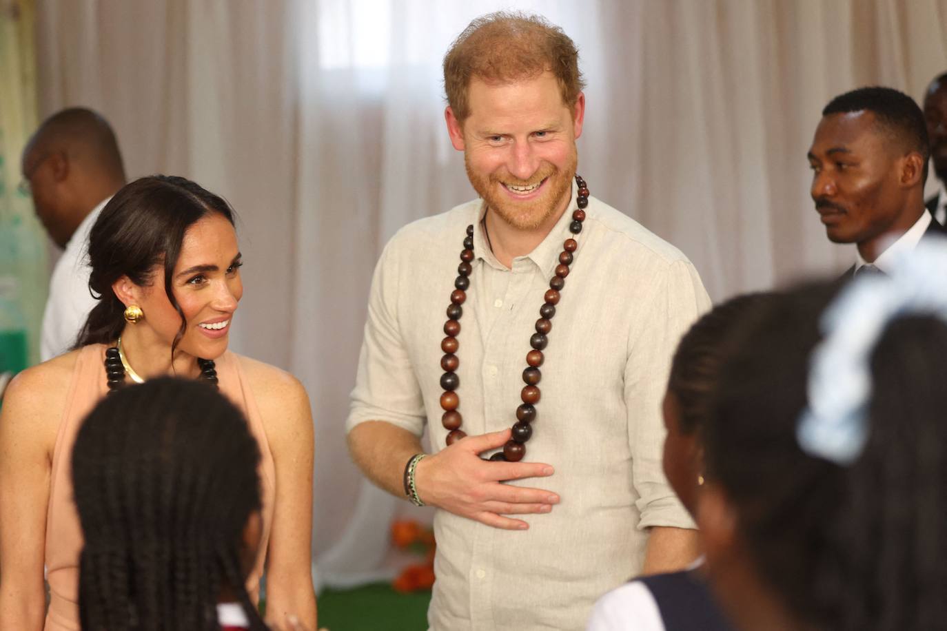 Meghan y Harry, de viaje privado a Nigeria