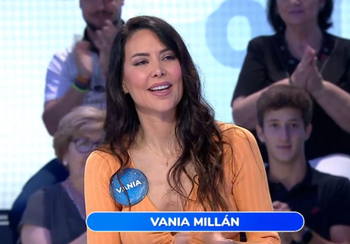 Vania Millán, en 'Pasapalabra'.