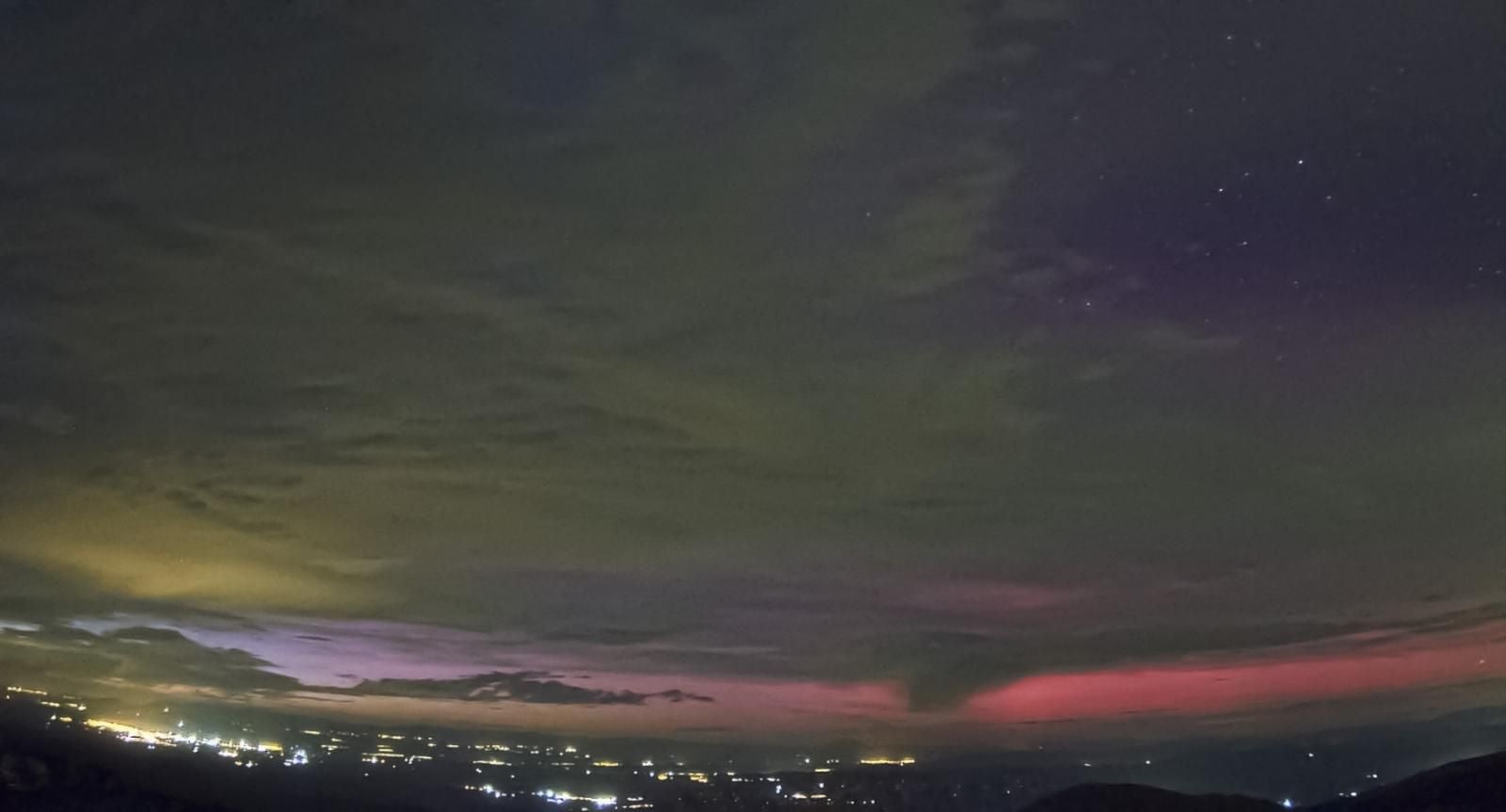 Así ha sido la aurora boreal visible desde España