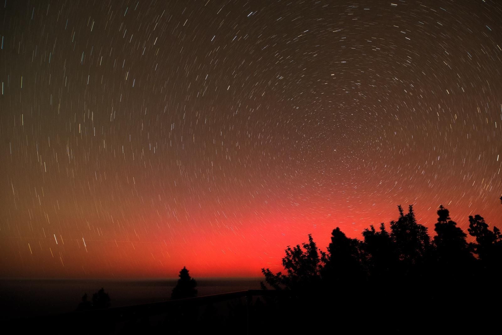 Así ha sido la aurora boreal visible desde España