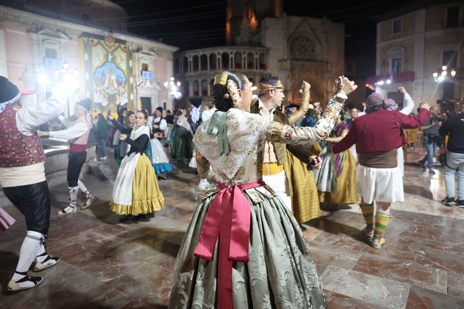 Dansà de las Fallas 2024 a la Mareta