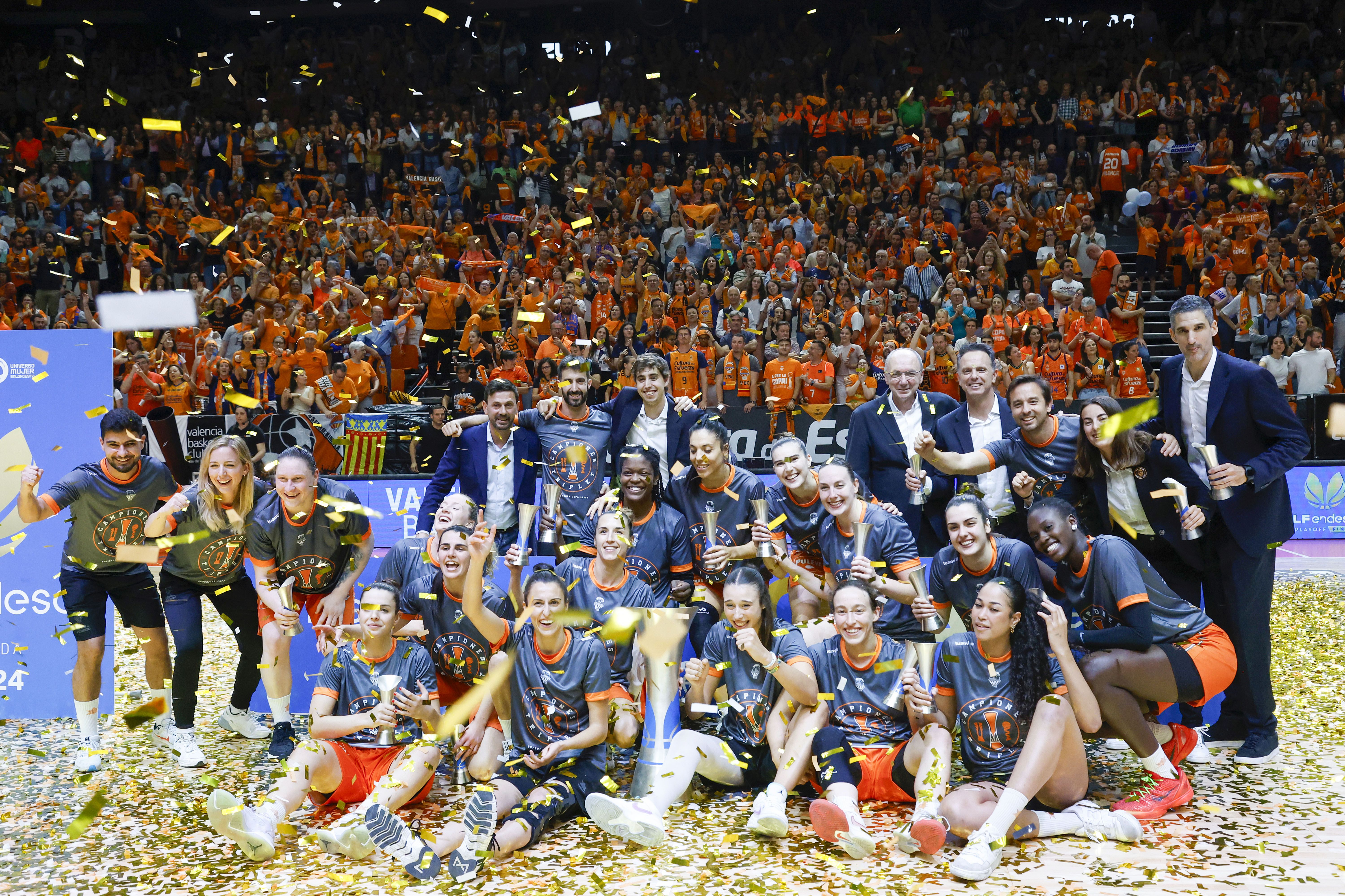 Valencia Basket - Perfumerías Avenida, en imágenes