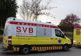 Una ambulancia de SVB.