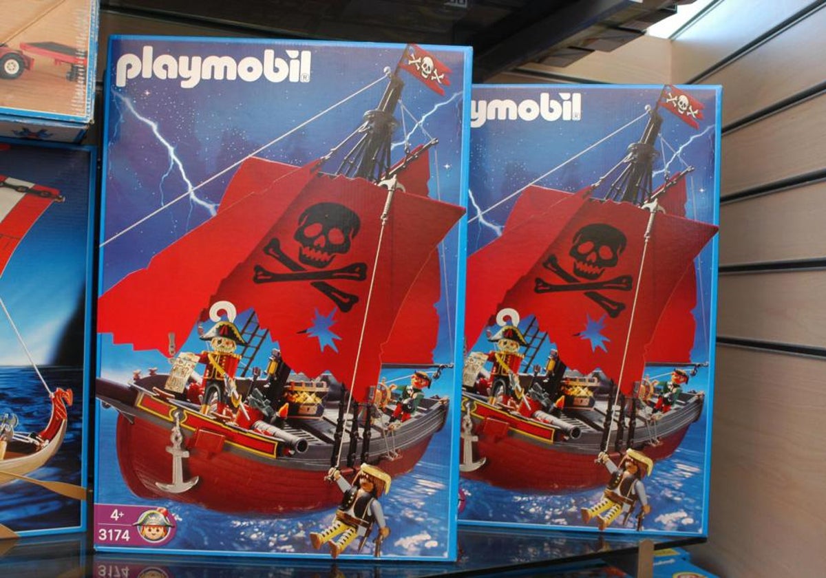 El mítico barco pirata de Playmobil.