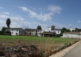 Entorno de la zona donde ha aparecido el cuerpo.