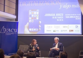 Jornadas organizadas por Avacu sobre digitalización.