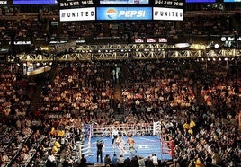 Un combate de boxeo, en una imagen de archivo.