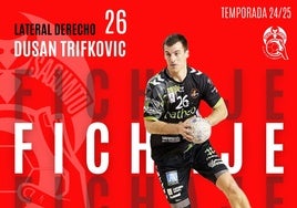 Dusan Trifkovic, fichaje del Fertiberia.