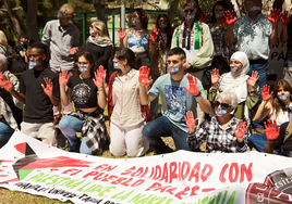 La acampada en el campus de la UA arrancó el pasado 8 de mayo.