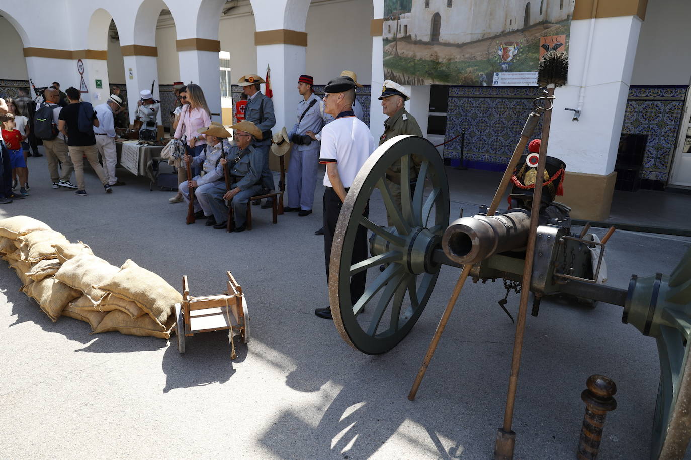 Fotos de las recreaciones históricas al Museo Militar de Valencia