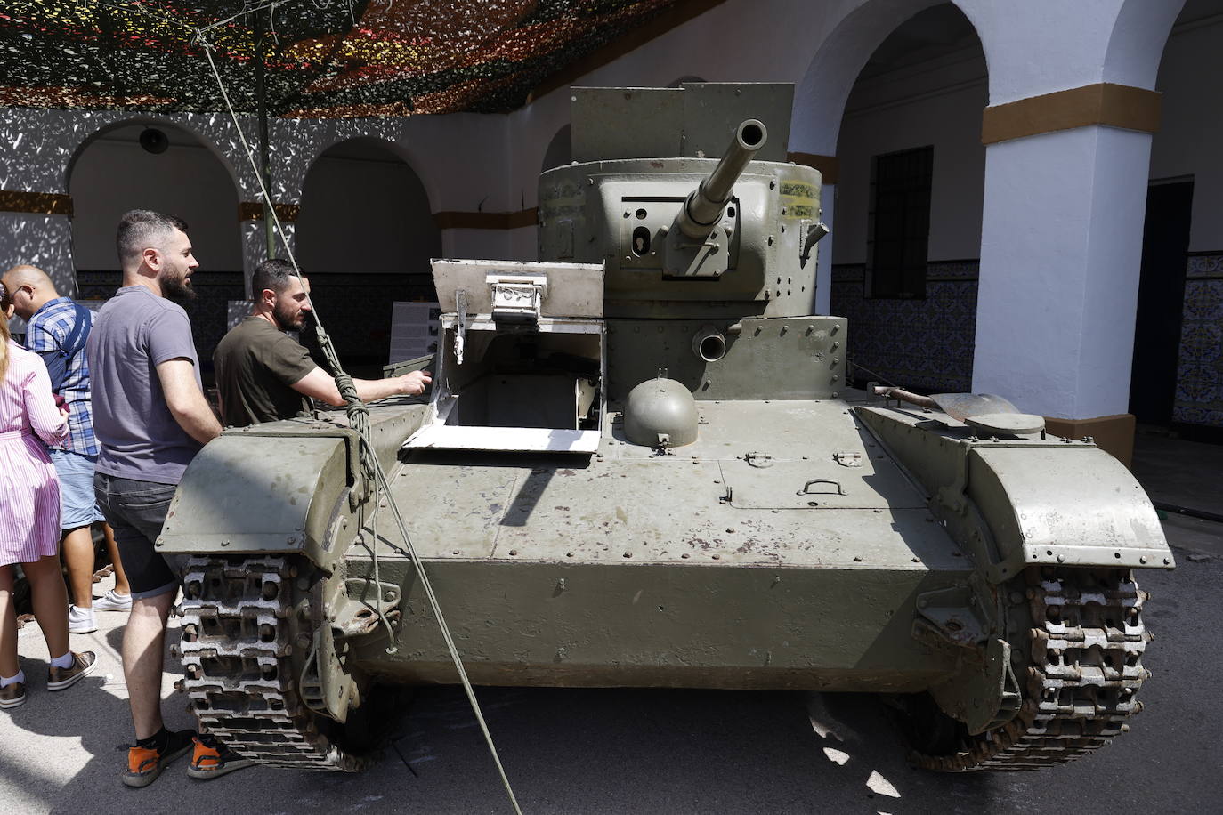 Fotos de las recreaciones históricas al Museo Militar de Valencia