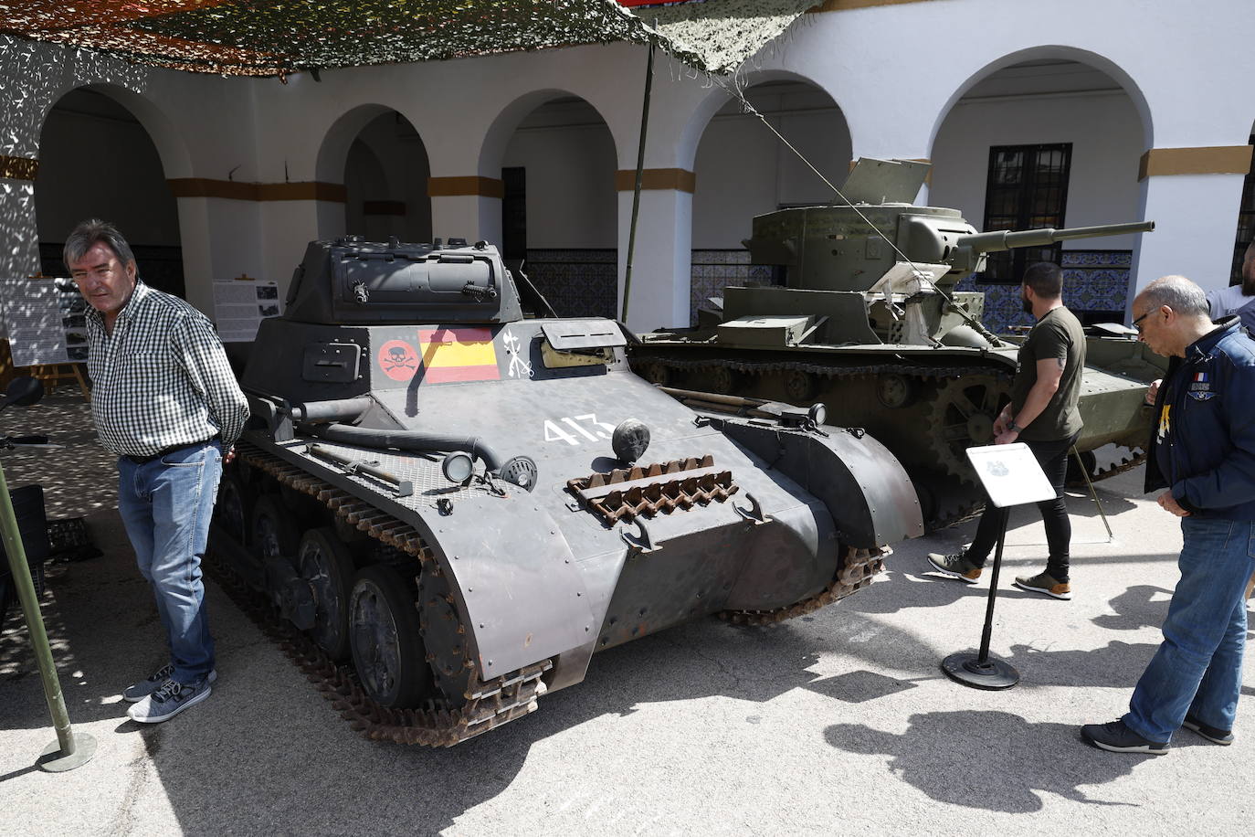 Fotos de las recreaciones históricas al Museo Militar de Valencia