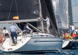 La pasada edición de la regata en aguas de Valencia.