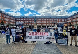 La Plataforma por el Soterramiento en Madrid.