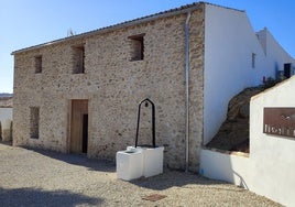 Entrada a la bodega.