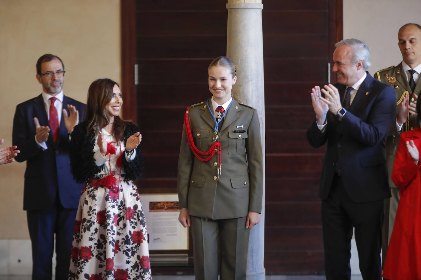 Las Cortes de Aragón entregan a la princesa Leonor su máxima distinción