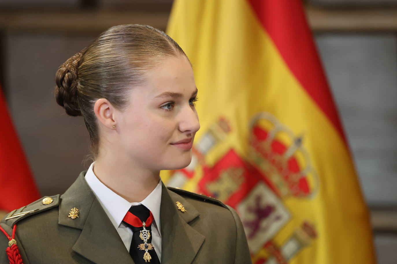 Las Cortes de Aragón entregan a la princesa Leonor su máxima distinción